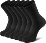 Airacker Athletic Socks Sport Running Calf Socks Performance Cushioned Breathable Crew Socks for Men Women(6 Pairs) - Image 2