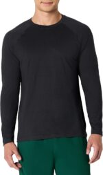 Amazon Essentials Mens Athletic Soft Performance Lightweight Long Sleeve Gym Workout Shirt - Image 2