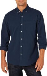 Amazon Essentials Men's Long Sleeve Shirts Casual - Regular-Fit Pocket Oxford - Image 2