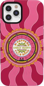 Casely iPhone 12 Pro Max Case | Beatles | Lonely Hearts Club | SGT. Pepper's | Bold Compatible with MagSafe - Image 2