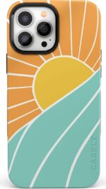 Casely iPhone 13 Pro Case | Waves & Rays | Sunshine | Compatible with MagSafe | Bold Protective Design - Image 2