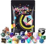 Coyeekn Mystery Dice Set, DND Dice Set of 7 Polyhedral Dice - 1 in 10 Chance to Get Legendary Dice, Dice Goblin, Suitable for Role Playing DND Gift - Image 2