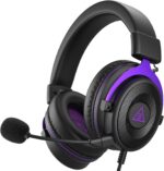 EKSA E900 Headset with Microphone for PC, PS4,PS5, Xbox - Detachable Noise Canceling Mic, 3D Surround Sound, Wired Headphone for Gaming, Computer, Laptop, 3.5MM Jack - Image 2