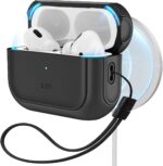 ESR for AirPods Pro 2 Case, Compatible with Airpods Pro Case 2nd / 1st Generation (2023/2022/2019), Compatible with MagSafe, Full Drop Protection Cover with Lanyard, Black | 2023, 2022, 2019, with Lanyard - Image 2