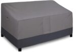 Easy-Going Outdoor Sofa Cover Heavy Duty Patio Furniture Loveseat Couch Bench Cover Windproof Durable (70Wx38Dx35H inch, Gray/Dark Gray) - Image 2