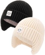 FURTALK Baby Beanie Toddler Winter Warm Hat Infant Soft Fleece Lined with Earflap Cute Knit Kids Caps - Image 2
