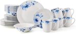 Fitz and Floyd Bloom 32-Piece Dinnerware Set, Service for 8, Bloom Pattern - Image 2