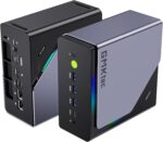 GMKtec Gaming Mini PC AMD Ryzen 7 H 255 (Upgraded 8745HS) 32GB RAM Dual NIC LAN 2.5Gbps Desktop Computers 4K Display, WiFi 6E, USB3.2, USB-C, BT 5.2, DP, HDMI NUCBOX K12 32+1T - Image 2