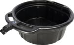 HKTE 16L (4.2 Gallon) HDPE Oil Drain Pan, Large Capacity,High-Density Polyethylene, Anti-Splash - Image 2