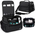 Pet Travel/Grooming Supplies Organizer Carry Bag - Compatible with Oneisall/Neabot Dog Grooming Vacuum, Large Capacity - Bag Only (Black) - Image 2