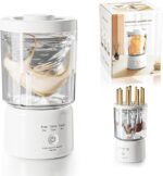 Portable Mini Washing Machine, Compact Portable Washer and Makeup Brush Cleaner, Underwear Washing Machine for Scoks & Small Clothes Idea for Home, Dorm, RV, Hotel & Camping (White) - Image 2