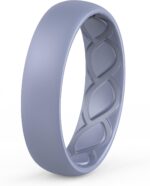 Saco Band Silicone Ring for Women - 6mm Width 1.9mm Thick - Image 2