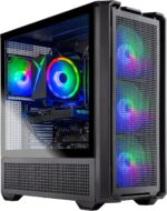 Skytech Gaming Edge Desktop PC, Ryzen 5 5500 3.6 GHz (4.2GHz), NVIDIA RTX 5060, 1TB NVMe SSD, 16GB DDR4 RAM 3200, 650W Gold PSU, Wi-Fi, Win 11 - Image 2