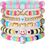 Surfer Heishi Friendship Bracelets Set - Image 2