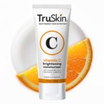 TruSkin Vitamin C Cream for Face – Brightening Moisturizer, Anti Aging, Hydrating, Skin Wrinkle Cream – Vitamin B5, Vitamin E, Jojoba Oil, Aloe Vera & Green Tea, 4 Fl Oz - Image 2