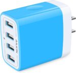 USB Wall Charger, Charging Block, AILKIN 2-Pack 4.8A/5V 4 Port USB Plug Power Travel Brick Adapter for iPhone, iPad, Samsung Galaxy, Moto, Kindle Fire, Headphones, Doorbell Android Phone Box Cube - Image 2