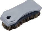 VIKING Leather Cleaner Brush, Horsehair Bristles for Car Interior, Cleaning Brush for Car and Home, Grey, 6.5 x 2.8 x 2 inch - Image 2