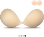 VOCH GALA Sticky Bra Push Up for Women, Strapless Backless Bras for Wedding/Parties/Events, Comfortable Adhesive - Image 2