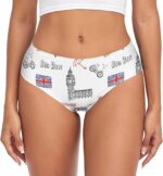 Women's Underwear Soft Panty Knickers Breathable Brief Colorful Creative Patterns - Image 2