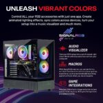 Skytech Gaming Azure 3 Desktop PC, Ryzen 7 7700 3.8 GHz (5.3GHz), NVIDIA RTX 5070 12GB, 1TB Gen4 NVMe SSD, 32GB DDR5 RAM 6000 RGB, 850W Gold PSU, Wi-Fi, Win 11 - Image 5