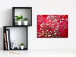 Wieco Art Red Almond Blossom Tree Vincent Van Gogh Paintings Reproduction Canvas Prints Wall Art for Home Decor and Wall Decor Classical Flowers Pictures Artwork - Image 8