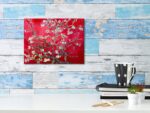 Wieco Art Red Almond Blossom Tree Vincent Van Gogh Paintings Reproduction Canvas Prints Wall Art for Home Decor and Wall Decor Classical Flowers Pictures Artwork - Image 9