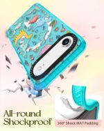 Case for iPhone 17 Air Case Compatible with Magsafe Ring Holder Stand - for Women Dinosaur Design TPU Phone Cover for Girls Girly Funny Fashion - Image 7