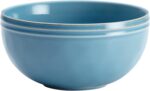 Rachael Ray Cucina Dinnerware 16-Piece Stoneware Dinnerware Set, Agave Blue - Image 7
