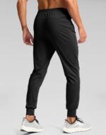 Pudolla Men's Lightweight Jogger with Pockets 4-Way Stretch Sweatpants Workout Runing Athletic Track Pants - Image 3