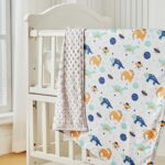 DuShow Dinosaur Baby Blanket for Boys - Ultra Soft Double Layer Minky Blanket with Dotted Backing, Lightweight Receiving Swaddle for Newborns & Toddlers, Nursery, Stroller, Carseat-30x40 Inches - Image 7