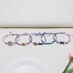 HEYu String beads Charm Bracelets set for Girls exquisite Cute Cartoon Daisy Butterfly Flower Beads Bracelets for woman and Teen girls Adjustable bracelet jewelry birthday Gift For Friends - Image 3