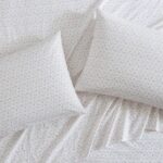 Laura Ashley - Queen Sheets, Cotton Percale Bedding Set, Lightweight & Breathable Home Decor (Evie Pink, Queen) - Image 4