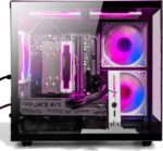 Gaming PC Desktop Computer - Ryzen 5 5500, Radeon RX 6500XT 4GB, 16GB DDR4 RAM, 1TB NVME SSD, Prebuilt Tower Computer (Black) - Image 4