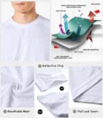 Boyzn 1, 3, 5 or 7 Pack Men's Workout Running Shirts, Dry Fit Moisture Wicking T-Shirt, Gym Athletic Short Sleeve Tee Shirts - Image 7