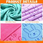 Peryiter 8 Pcs Dog Drying Towels Bulk 55'' x 28'' Pet Grooming Absorbent Microfiber Dog Bath Towels Quick Drying Puppy Bathing Towel for Small Medium Large Cats Pets Bathing Grooming(Colorful) - Image 5