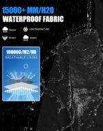 Pioneer Camp Men's Waterproof Ski Jacket Insulated Winter Snow Coat Warm Windproof Mountain Snowboard Hooded Raincoat Gear - Image 4