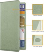 FINPAC Car Registration and Insurance Card Holder, Vehicle Glove Box Card Organizer Wallet Automobile Accessories for License - Image 4