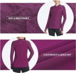baleaf Women's Long Sleeve Running Shirts Quick Dry Lightweight Pullover Workout Tops Athletic T-Shirts Moisture Wicking - Image 4