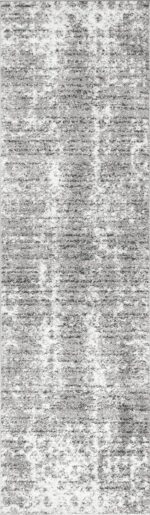 nuLOOM 2'5" x 9'5" Performance Indoor Area Rug, Non-Shed, Power Loomed High-Traffic Area Rug for Living Room, Bedroom, Home, Deedra Grey - Image 4
