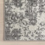 nuLOOM 2'5" x 9'5" Performance Indoor Area Rug, Non-Shed, Power Loomed High-Traffic Area Rug for Living Room, Bedroom, Home, Deedra Grey - Image 5