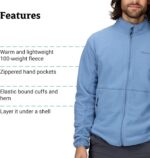 MARMOT Men's Rocklin Full-Zip Jacket - Classic, Warm, Lightweight 100-Weight Fleece Layer - Image 6