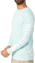 Costa Del Mar Mens Tech Crew Performance Long Sleeve Shirt - Image 4