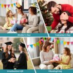 Monogrammed Make Up Bags for Women,Personalized Cosmetic Bags Women,Small Quilted Makeup Pouch,Cute Makeup Bag Travel,Birthday Gifts for Teen Girl (Blue A) - Image 10