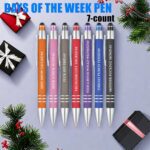 Funny Ballpoint Pens -Offensive Days Of The Week Pen Quotes, Funny Pen Set of 7 Adult Humor Pens, Sarcastic Daily Pen Set,Black Ink (7pcs week pens) - Image 6