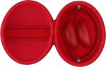 Hard Carry Case Compatible with Beats Studio Pro Studio 3 Solo 4 Solo 3 Solo 2 Noise Cancelling Over-Ear Headphones (Red Case) - Image 3