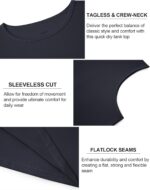 COOFANDY Men's Workout Tank Tops Quick Dry UPF 50+ Muscle Sleeveless Shirts Gym Athletic Running Summer Beach Swim Shirt - Image 7