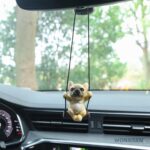 French Bulldog Car Ornament - Mirror Hanging Car Interior Accessory - Image 3