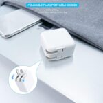 For iPad Charger, [ Apple MFI Certified ] 10FT Long for iPad Chargers Lightning Cord Cable Fast Charging USB Wall Charger Block Foldable Plug for iPad7/ 8/9 Generation,iPadAir,iPadMini, iPadPro,iPhone - Image 3