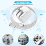 For iPad Charger, [ Apple MFI Certified ] 10FT Long for iPad Chargers Lightning Cord Cable Fast Charging USB Wall Charger Block Foldable Plug for iPad7/ 8/9 Generation,iPadAir,iPadMini, iPadPro,iPhone - Image 4