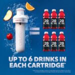 Cirkul GoSip Flavored Water, Makes 36 Energy Drinks. No Sugar, 0 Calories. Flavored Water for Everyday Energy. With Caffeine & B-Vitamins (Black Cherry, Blue Raspberry, Strawberry Watermelon) - Image 6